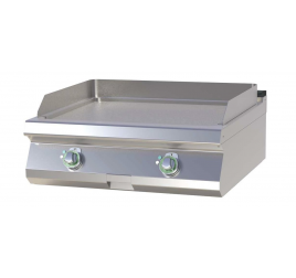 2 zónás RedFox asztali elektromos rostlap sima, öntöttvas sütőfelülettel